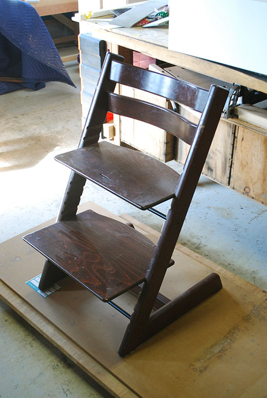 トリップトラップのお色落とし | 森重生活用品店 